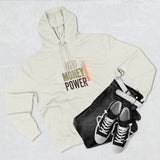 God Money Power Hoodie — Three-Panel Fleece Graphic Hoodie