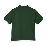 Youth Polo Shirt with 'GMP God Money Power' Chest Logo