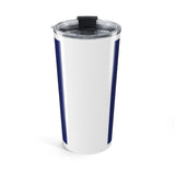 20oz Blue Graphic Tumbler — 'Good Money' Bandana Figure Stainless Travel Cup