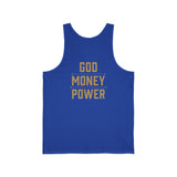 God Money Power Tank Top — Faith & Hustle Graphic Vest