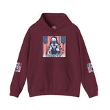 Patriotic Boxer Dog Hoodie — 'God, Money, Power' Americana Pullover