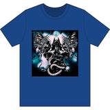 Angel Of Death Edition #2 T-Shirt Blue Cotton Shirt