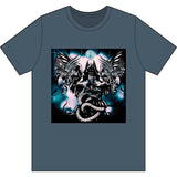 Angel Of Death Edition #2 T-Shirt Blue Cotton Shirt