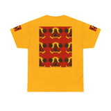 Surf Saint T‑Shirt — Vintage Palm Beach Vibes ("Our Savior Protects" Banner)