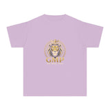 Youth Tee — Gold Lion Crest "GMP" Graphic