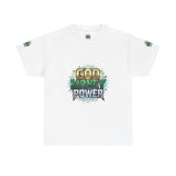 God Money Power Graphic Tee