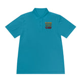 Faith & Hustle Polo — "Put God First, Hustle for the Money, Put Yourself in Power" Sport Shirt