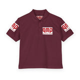 GMP Logo Youth Polo Shirt - Red Branding DryBlend® Kids Jersey Polo