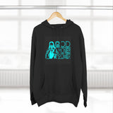 God Money Power Hoodie — Religious Statement Pullover with Bold Typography