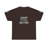 GMP GOD Money Power Tee — Metallic Logo Graphic T-Shirt