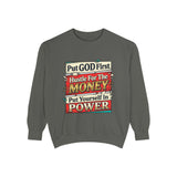 Put GOD First Hustle for the Money Sweatshirt