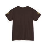 T-Shirt — Gold 3D 'Good Money Power' Graphic Tee