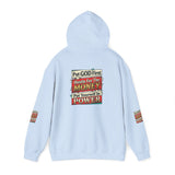 Hoodie — "Put GOD First, Hustle For The MONEY, Put Yourself In POWER" Inspirational Graphic Hoodie