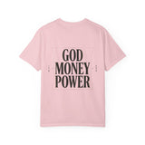 God Money Power T-Shirt — Bold Faith & Hustle Graphic Tee