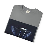 Angel Of Death- Reaper Angel Graphic T-Shirt – Dark Gothic Scythe Design
