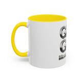GMP God Money Power Chrome Accent Coffee Mug (11/15oz)