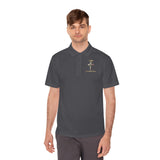 GMP Cross Polo — "God Money Power" Men's Sport Polo