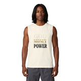 God Money Power - Muscle Tank — Inspirational Faith & Wealth Graphic Tank
