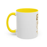 GMP God Money Power Accent Coffee Mug – Gold Tiger Design (11/15oz)
