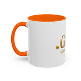 God Money Power (GMP) Accent Coffee Mug — Inspirational Religious Coffee Cup