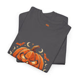 Halloween Jack-O'-Lantern Tee — GMP “God Money Power” Pumpkin Graphic Shirt