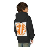 Youth Hoodie — "GMP" God Money Power Orange Logo Sweatshirt