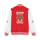 Letterman Jacket — GMP "God Money Power" Retro Varsity Jacket
