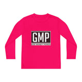 Youth Long Sleeve Tee — GMP "God Money Power" Graphic