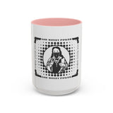 God Money Power Accent Coffee Mug – Bold Streetwear Religious Graphic (11/15oz)