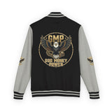 Letterman Jacket — GMP God Money Power Eagle Retro Varsity Jacket
