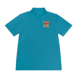 GMP God Money Power Graphic Polo Shirt – Retro Motivational Men's Sport Polo