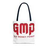 Tote Bag — GMP (God Money Power) Bold Red Logo Tote