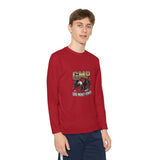 Youth Long Sleeve Tee — GMP (God Money Power) Eagle Graphic