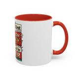 Put GOD First Hustle For The MONEY Accent Coffee Mug — Motivational Faith & Success Gift (11/15 oz)