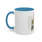 God Money Power Accent Coffee Mug — Motivational Faith & Wealth Ceramic Mug