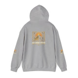 Pyramid Sunburst Hoodie — Mystical Egyptian Graphic Hooded Sweatshirt