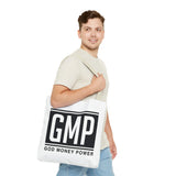 GMP Tote Bag — God Money Power Bold Logo Canvas Tote