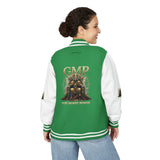 Letterman Jacket — GMP 'God Might Power' Vintage Crest Varsity Jacket
