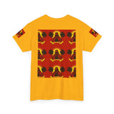 Surf Saint T‑Shirt — Vintage Palm Beach Vibes ("Our Savior Protects" Banner)