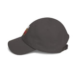 God Money Power Dad Cap – White Embroidered Baseball Hat
