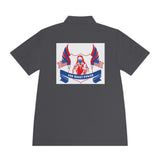 Patriotic 'God Money Power' Polo