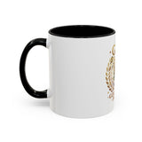 GMP Tiger Accent Coffee Mug — "God Money Power" Motivational 11/15oz Ceramic Mug