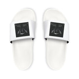 Angel Of Death Slide Sandals — Custom Ultrasound Photo Removable-Strap Slides for Dads-to-Be