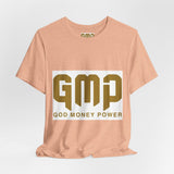 GMP "God Money Power" Graphic Tee — Inspirational Faith & Prosperity Shirt