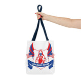 Tote Bag — Patriotic 'God Money Power' Religious Graphic Tote