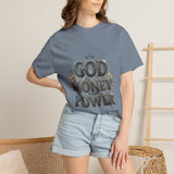 God Money Power T-Shirt — Faith & Hustle Graphic Tee