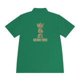 God Money Power Gold Crest Polo Shirt