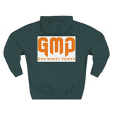 GMP "God Money Power" Hoodie — Bold Orange Streetwear Fleece
