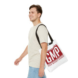 GMP Tote Bag — God Money Power Red Logo All-Over Print Tote