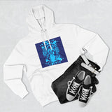 Hoodie - 'God Money Power' Graphic Fleece Pullover